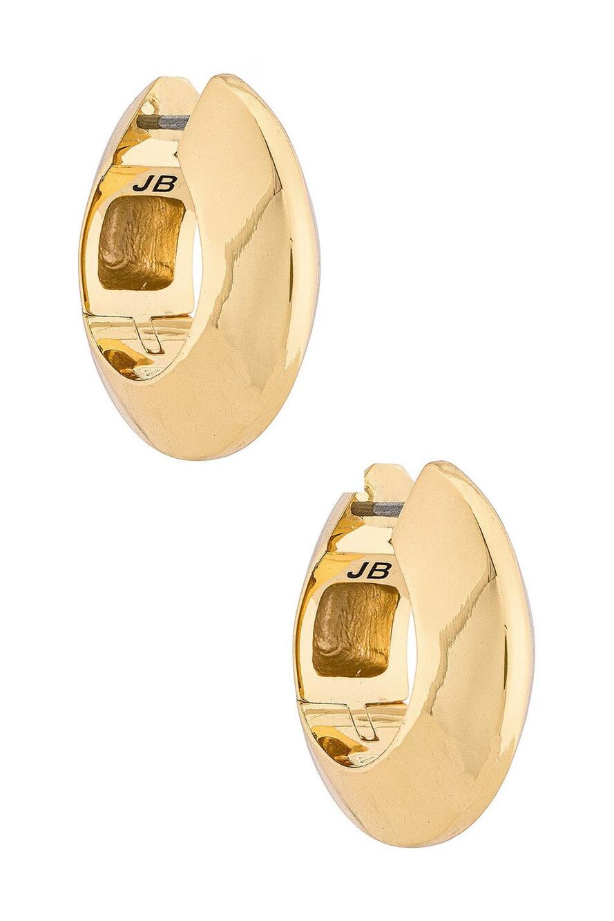Jenny Bird Wide Hinged Hoops Earrings - One Size